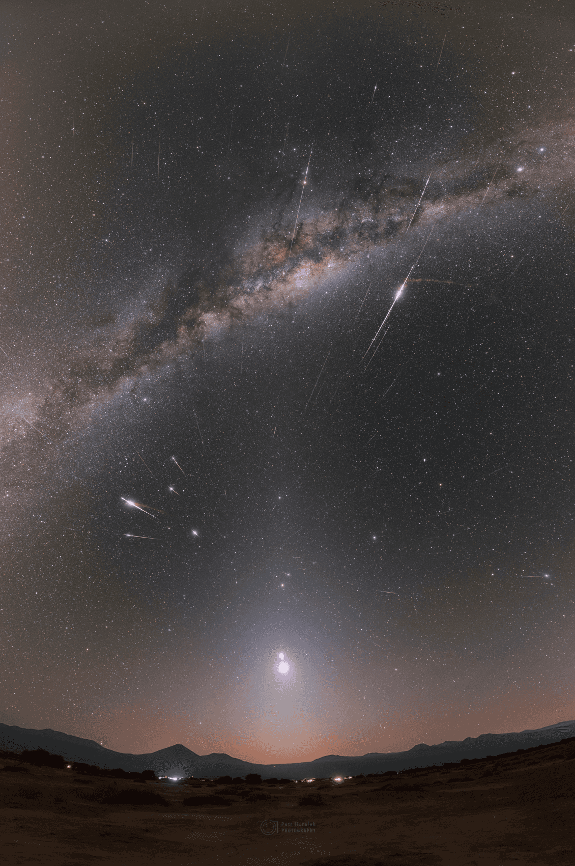 Halley Dust, Mars Dust, and Milky Way