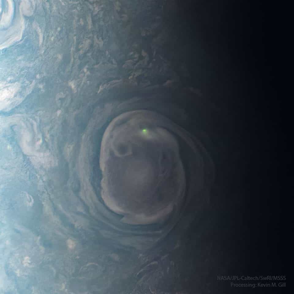 Lightning on Jupiter