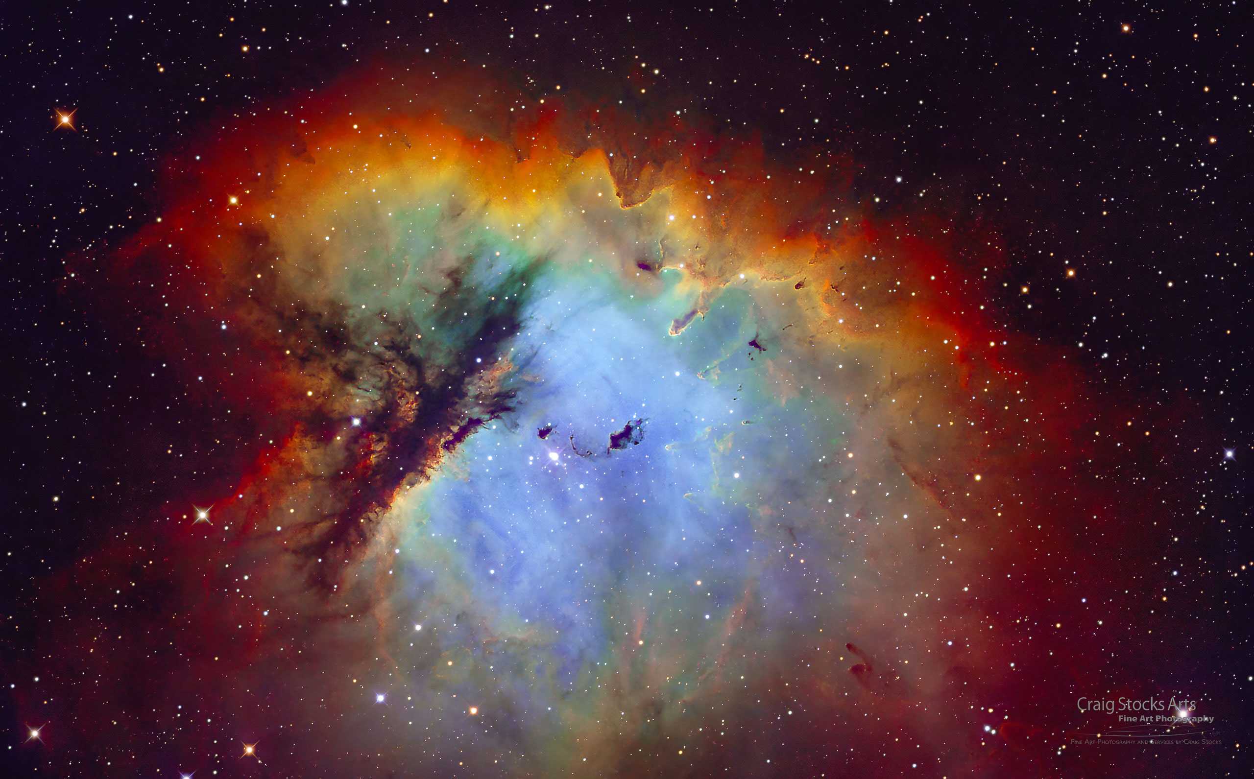 Star Formation in the Pacman Nebula