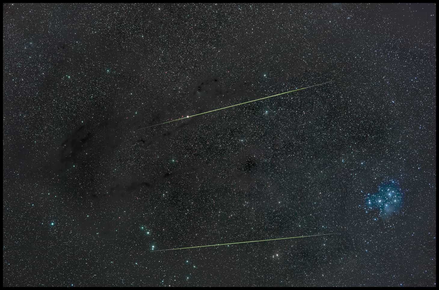 Orionids in Taurus